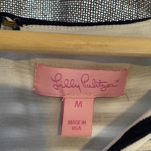 Lilly Pulitzer Resort Ottoman Stripe Dress NWT, Medium - Picture 3 of 5